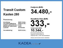 Magneticgrau (metallic) Neu 2025 Ford Transit Custom Trend Limousine | 34.480 € (Superpreis)