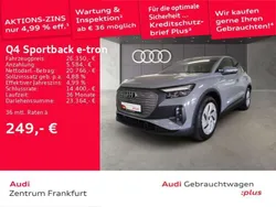 Kieselgrau Gebraucht 2022 Audi Q4 e-tron SUV | 26.350 € (Guter Preis)