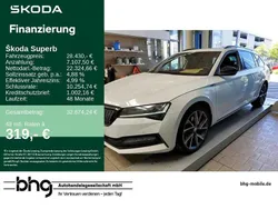 Weiss Gebraucht 2022 Skoda Superb | 28.430 € (Teuer)