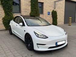 Weiß Gebraucht 2022 Tesla Model 3 Performance Limousine | 30.600 € (Fairer Preis)