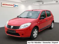 Rot Gebraucht 2009 Dacia Sandero Kleinwagen | 1.099 € (Superpreis)