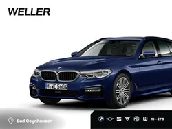 Mediterranblau (blau) Gebraucht 2018 BMW 520 M Sport Kombi | 29.490 € (Teuer)