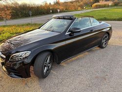 Schwarz Gebraucht 2021 Mercedes C200 Cabrio | 33.400 € (Fairer Preis)
