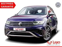 Atlantic blue metallic (metallic) Gebraucht 2022 VW Tiguan Allspace Elegance SUV | 38.950 € (Etwas zu teuer)