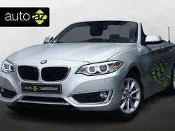 Glaciersilber metallic Gebraucht 2016 BMW 218 Executive Cabrio | 18.900 € (Etwas zu teuer)