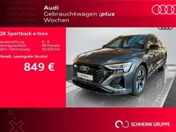Daytonagrau perleffekt (metallic) Gebraucht 2023 Audi Q8 Sportback e-tron S-Line SUV | 64.880 € (Guter Preis)
