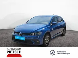 Blau Gebraucht 2022 VW Polo Kleinwagen | 16.350 € (Fairer Preis)
