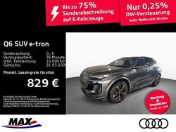 Grau Neu 2025 Audi Q6 e-tron Performance SUV | 77.980 € (Fairer Preis)