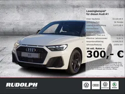 Weiss Neu 2024 Audi A1 S-Line Kleinwagen | 33.160 € (Etwas zu teuer)