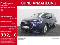 Blau Gebraucht 2024 Audi Q3 Sportback Design SUV | 37.990 € (Fairer Preis)