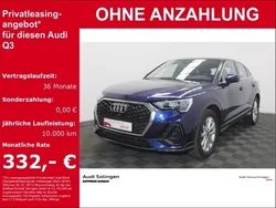 Blau Gebraucht 2024 Audi Q3 Sportback Design SUV | 37.990 € (Guter Preis)