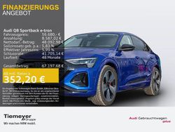 Blau Gebraucht 2024 Audi Q8 Sportback e-tron S-Line SUV | 54.840 € (Guter Preis)