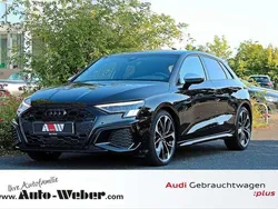 Mythosschwarz metallic Gebraucht 2023 Audi S3 Sportback Kombi | 47.500 € (Teuer)