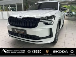 Moonweiss metallic Neu 2025 Skoda Kodiaq SportLine SUV | 52.490 € (Fairer Preis)