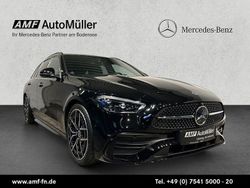 Unilack schwarz Gebraucht 2024 Mercedes C180 AMG Line Premium Kombi | 41.900 € (Teuer)
