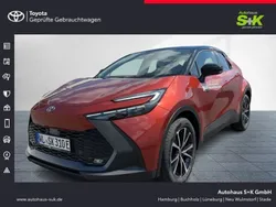 Platinumweiß perleffekt / dach schwarz (schwarz) Neu 2025 Toyota C-HR SUV | 42.790 € (Teuer)