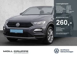 Schwarz Gebraucht 2021 VW T-Roc Cabriolet Style Cabrio | 21.480 € (Guter Preis)