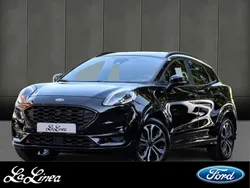 Obsidianschwarz metallic (metallic) Gebraucht 2024 Ford Puma ST-Line X SUV | 23.490 € (Superpreis)