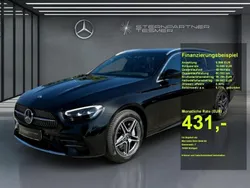 Schwarz Gebraucht 2021 Mercedes E300 AMG Limousine | 40.370 € (Fairer Preis)