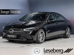 Schwarz Gebraucht 2024 Mercedes CLA200 AMG Coupé | 37.480 € (Fairer Preis)