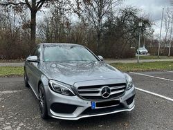 Grau Gebraucht 2015 Mercedes C400 AMG line Limousine | 21.999 € (Guter Preis)