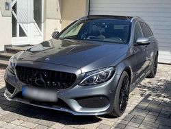Grau Gebraucht 2016 Mercedes C250 AMG line Kombi | 17.900 € (Fairer Preis)