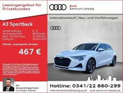 Weiß Gebraucht 2025 Audi A3 Sportback Advanced Plus Limousine | 39.900 € (Etwas zu teuer)