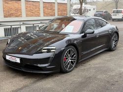 Schwarz Gebraucht 2021 Porsche Taycan 4S Chrono Limousine | 51.900 € (Fairer Preis)
