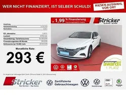 Oryxweiß perlmutteffekt Gebraucht 2024 VW Arteon Elegance Kombi | 30.949 € (Superpreis)