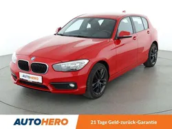 Rot Gebraucht 2016 BMW 116 Advantage Kleinwagen | 11.790 € (Fairer Preis)