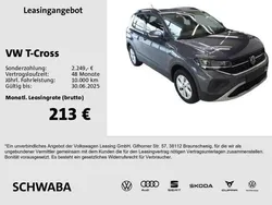 Grau Gebraucht 2024 VW T-Cross Life SUV | 22.490 € (Fairer Preis)