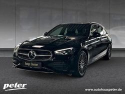 Metalliclack obsidianschwarz Gebraucht 2024 Mercedes C200 Avantgarde Edition Kombi | 44.310 € (Teuer)