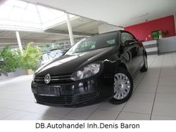 Schwarz Gebraucht 2013 VW Golf Cabriolet Basis Cabrio | 5.480 € (Superpreis)