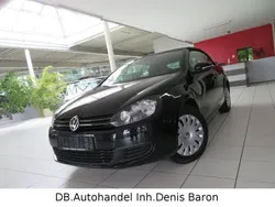 Schwarz Gebraucht 2013 VW Golf Cabriolet Basis Cabrio | 7.390 € (Superpreis)