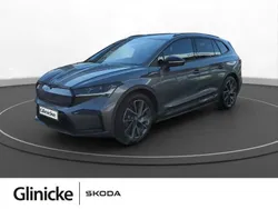 Grau Gebraucht 2023 Skoda Enyaq iV SportLine SUV | 37.980 € (Fairer Preis)