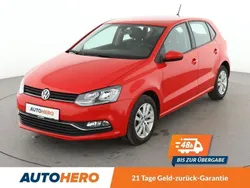 Rot Gebraucht 2016 VW Polo Comfortline Limousine | 11.260 € (Fairer Preis)
