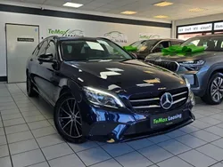 Blau Gebraucht 2020 Mercedes C220 Limousine | 28.999 € (Teuer)