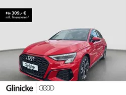 Tangorot metallic Gebraucht 2021 Audi A3 S-Line Limousine | 23.870 € (Guter Preis)