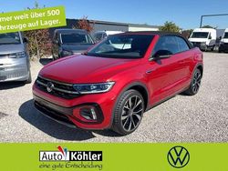 Kings red metallic schwarz Neu 2025 VW T-Roc Cabriolet R-line Cabrio | 39.890 € (Superpreis)
