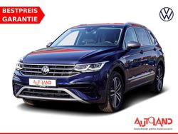 Atlantic blue metallic (metallic) Gebraucht 2022 VW Tiguan Allspace Elegance SUV | 34.950 € (Fairer Preis)