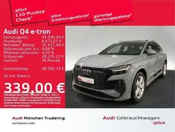 Kieselgrau Gebraucht 2023 Audi Q4 e-tron Ambiente SUV | 43.900 € (Teuer)