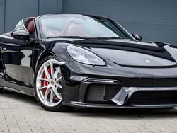 Schwarz Gebraucht 2019 Porsche 718 Spyder Cabrio | 99.718 € (Superpreis)