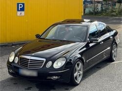 Schwarz Gebraucht 2008 Mercedes E350 Avantgarde Limousine | 8.950 € (Fairer Preis)