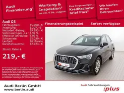 Mythosschwarz metallic Gebraucht 2024 Audi Q3 S-Line SUV | 35.900 € (Superpreis)