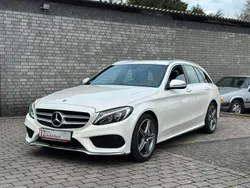 Diamantweiss metalliclack Gebraucht 2018 Mercedes C250 AMG Kombi | 24.900 € (Guter Preis)