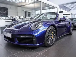 Enzianblaumetallic Gebraucht 2024 Porsche 911 Turbo S Cabrio | 255.000 € (Fairer Preis)