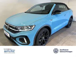 Blau Gebraucht 2025 VW T-Roc Cabriolet R-line Cabrio | 40.870 € (Etwas zu teuer)