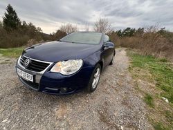 Blau Gebraucht 2008 VW Eos Cabrio | 5.499 € (Teuer)