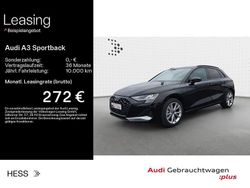 Mythosschwarz metallic Gebraucht 2025 Audi A3 Advanced Limousine | 31.889 € (Superpreis)