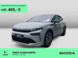 Grau Gebraucht 2025 Skoda Enyaq iV SportLine SUV | 52.480 € (Teuer)